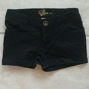 *Host Pick*Copper Key black jean shorts for girls